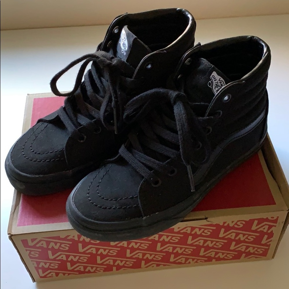 Vans Sk8-Hi Black/Black High Top